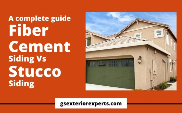 Fiber Cement Siding vs Stucco? Choose the Best - GS Exterior Experts